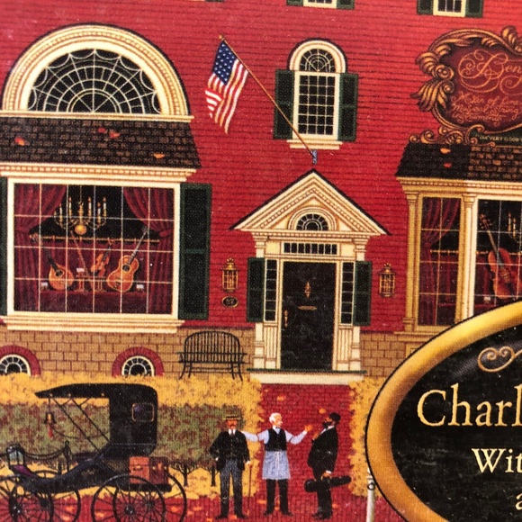 Charles Wysocki ~ 1000 pc Puzzle ~ Americana ~ Benjamin’s Musical Tools~ - Picture 7 of 7